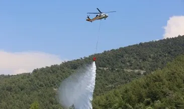 TUSAŞ’ın ürettiği yangın söndürme helikopteri NEFES Muğla’da göreve başladı