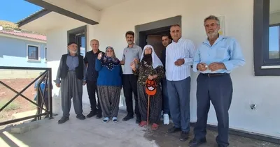 Kumyazı Köyü’nde afet konutları hak sahiplerine teslim edildi #elazig