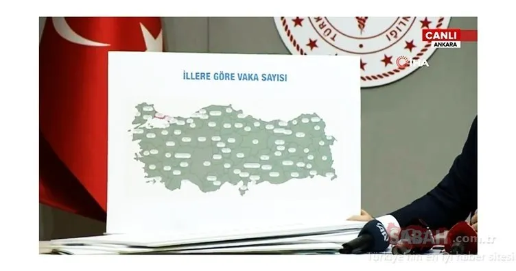 Son Dakika Haberi: Türkiye’de il il corona virüsü vaka sayısı harita ile açıklandı! İstanbul, Ankara, İzmir ve illere göre corona virüsü vaka ve ölüm sayısı