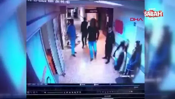 Osmaniye'de hastanede doktorun burnunun kırıldığı saldırının görüntüleri ortaya çıktı