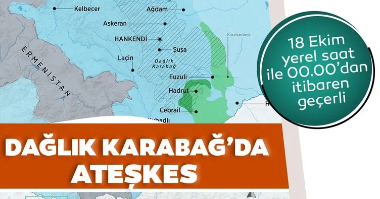 Son dakika: Ermenistan ve Azerbaycan'dan geçiçi ateşkes kararı