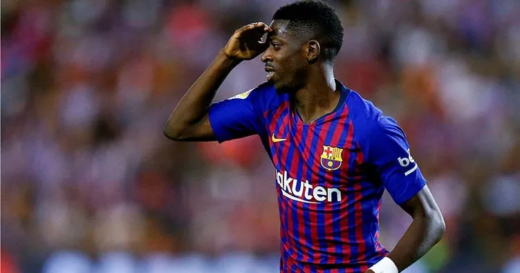 Barcelona’da Dembele şoku