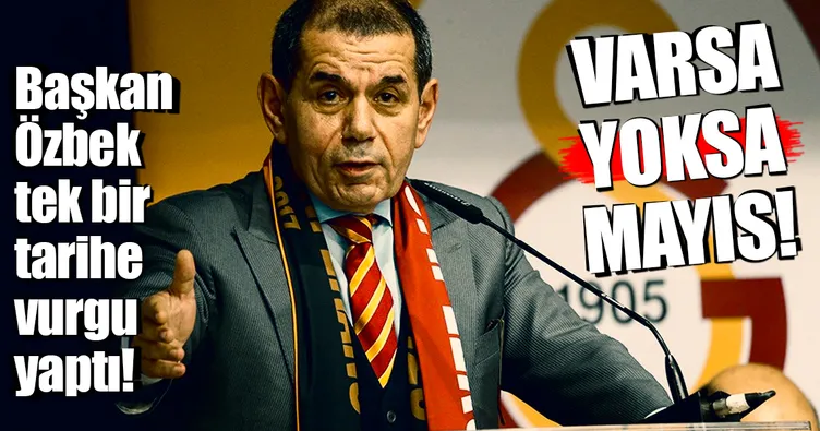 Varsa yoksa Mayıs!
