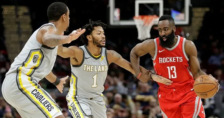 Rockets, Cavaliers’a fark attı
