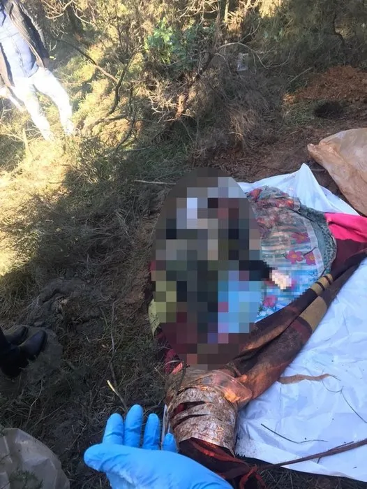 Ormanda cesedi bulunan kadının katili oğlu çıktı!
