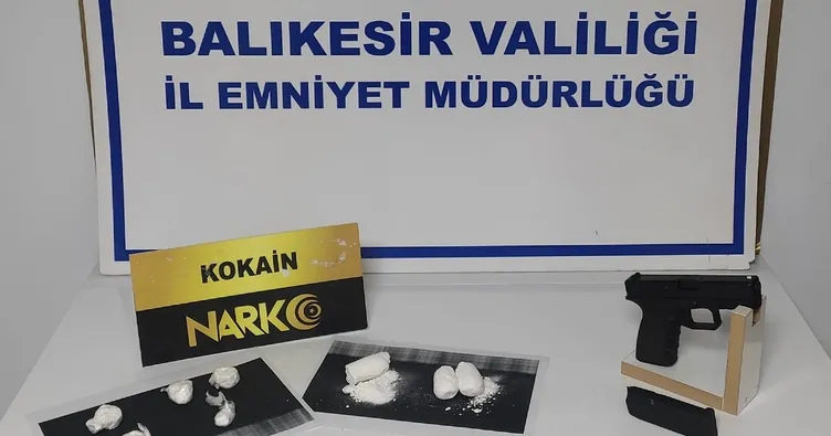 Ayvalık’ta polisten kokain operasyonu