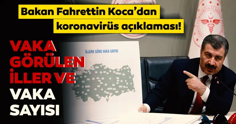 SON DAKİKA | Bakan Fahrettin Koca açıkladı: Hangi ilde kaç corona virüsü entübe hasta, ölü ve vaka sayısı var? İllere göre corona virüsü vaka sayısı