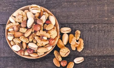 Kuruyemişler kalsiyum kaynağı