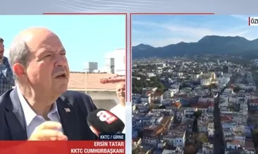 KKTC Cumhurbaşkanı Ersin Tatar AHaber’e konuştu: Türkiye Cumhuriyeti burada kalacaktır