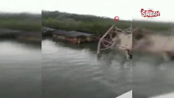 Filipinler’de nehrin üzerindeki köprü çöktü: 4 ölü | Video