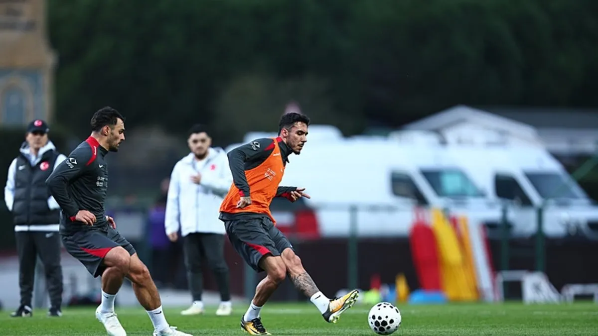 Milliler, Bulgaristan maçı hazırlıklarını sürdürdü! Milliler, Bulgaristan maçı hazırlıklarını sürdürdü!