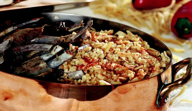 Erişteli Bulgur Pilavı