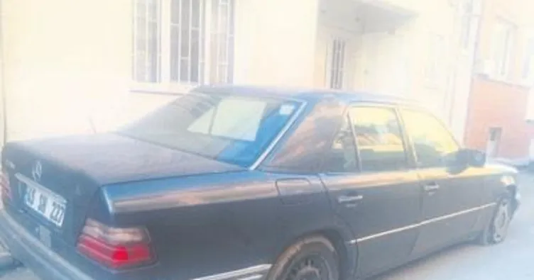 Lastikleri patlatan zanlı yakalandı