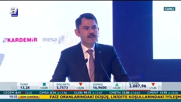 Bakan Kurum’dan Türkiye 2023 Zirvesi'nde flaş açıklamalar!