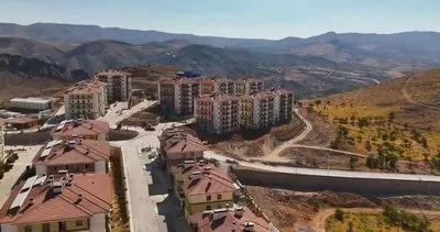Hekimhan’da deprem konutlarının anahtarları teslim edildi #malatya