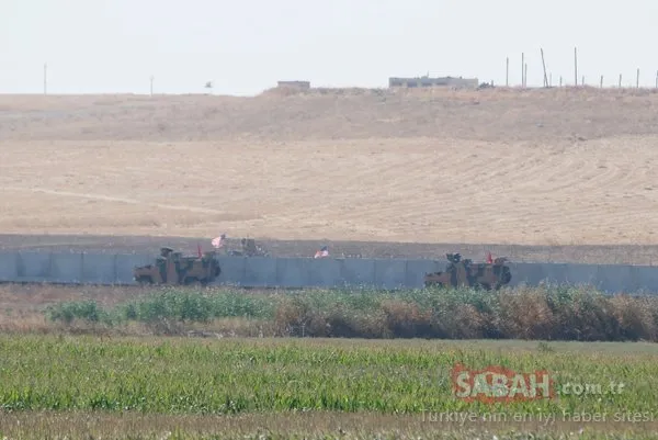 TSK'nın Fırat'ın doğusuna girişi böyle görüntülendi