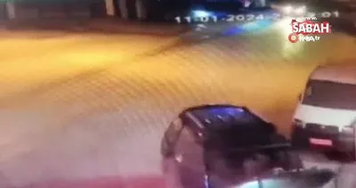 Denizli’de hafif ticari araç ile otomobil böyle çarpıştı | Video