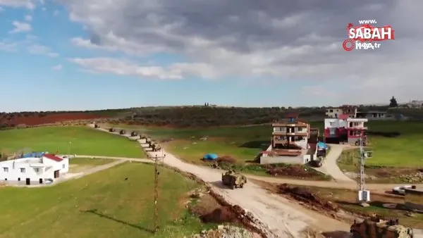 Son dakika! İdlib'deki saldırı sonrası sınırda helikopter hareketliliği | Video
