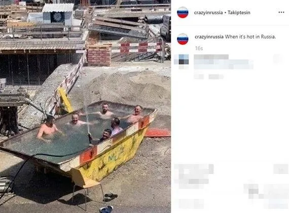 Onları başka yerde aramayın! Rusya'dan ilginç manzaralar