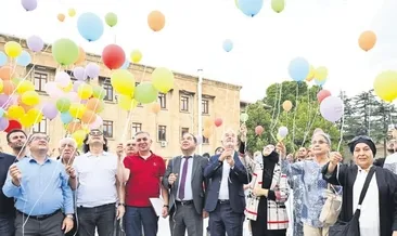 Tedavi parası toplandı mutluluk balonları uçtu