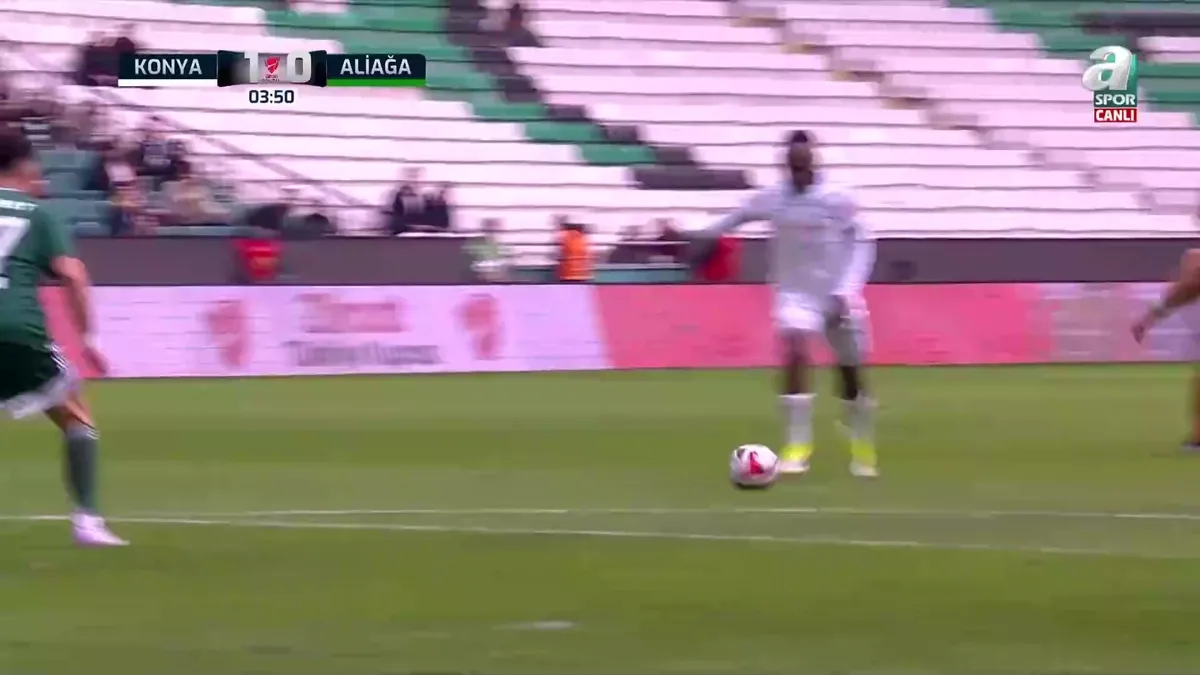 GOL | Tümosan Konyaspor 1-0 Aliağaspor videosunu izle | Son Dakika Haberleri