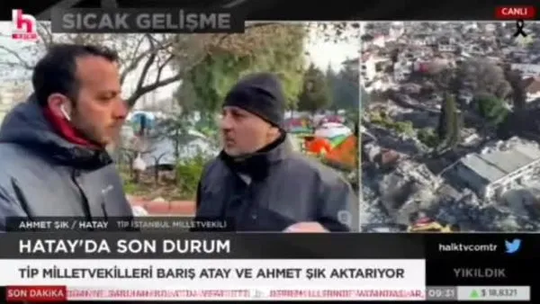 TİP'li Ahmet Şık'tan Halk TV canlı yayınında skandal sözler! Devlete isyan çağrısında bulundu | Video