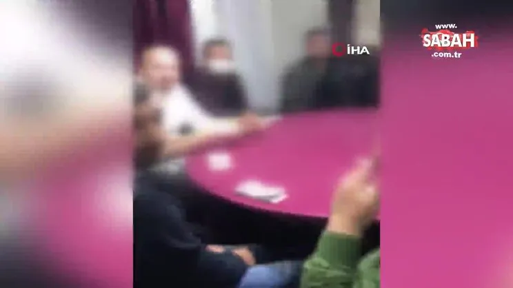 Kumar baskınında paraları polisten saklamak istediler ama yakalandılar | Video