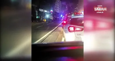 Şişli’de acı olay: Otomobilin çarptığı skuterlı kadın öldü! | Video