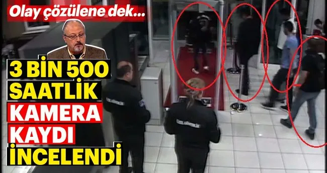 Cemal Kaşıkçı cinayetini çözmek için bin 500 saatlik kayıt incelendi