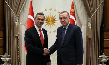 Erdoğan, KKTC Cumhuriyet Meclisi Başkanı Uluçay’ı kabul etti