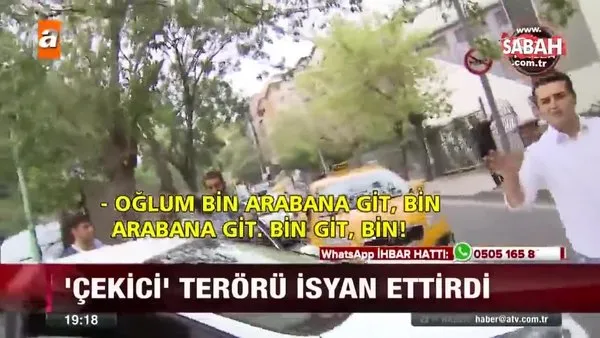 İstanbul'da vatandaşları isyan ettiren çekici terörü! Otoparkçı ve çekicilerin saldırı anları kamerada...