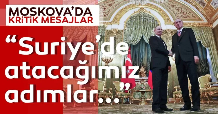 Başkan Erdoğan Rusya’da! İşte ilk açıklamalar
