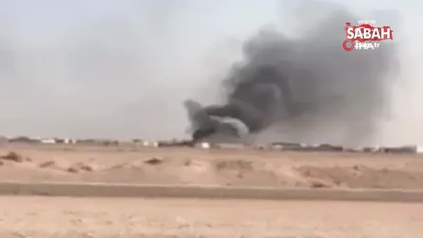 Irak’ta Haşdi Şabi’ye ait silah ve mühimmat deposuna SİHA saldırısı | Video