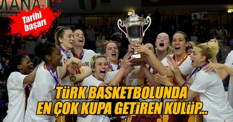 Türk basketboluna Galatasaray damgası