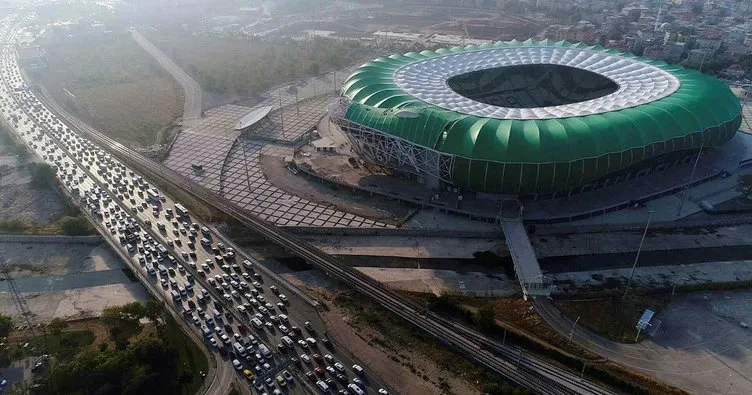 Bursaspor’un stadına Timsah kafası ekleniyor
