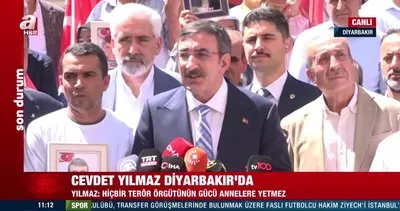 Cumhurbaşkanı Yardımcısı Cevdet Yılmaz’dan Diyarbakır Anneleri’ne ziyaret | Video