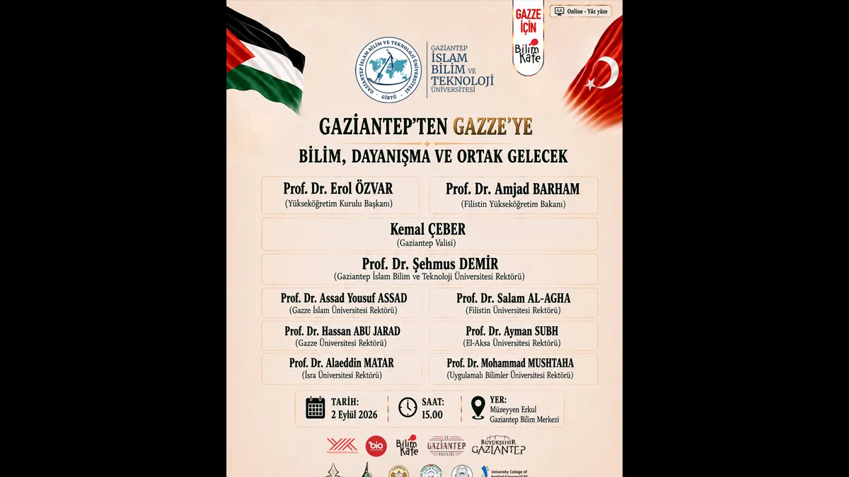 Binalar yıkılabilir, üniversite yok edilemez": YÖK'ten Gazze'ye bilim köprüsü
