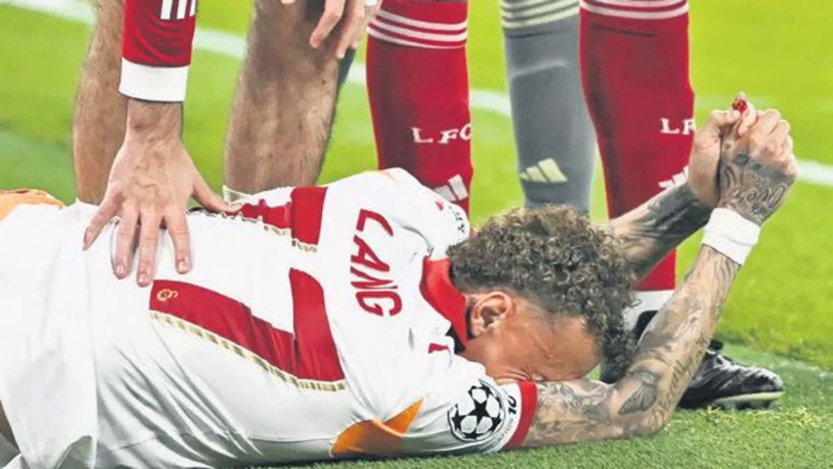 Noa Lang'ın parmağı koptu