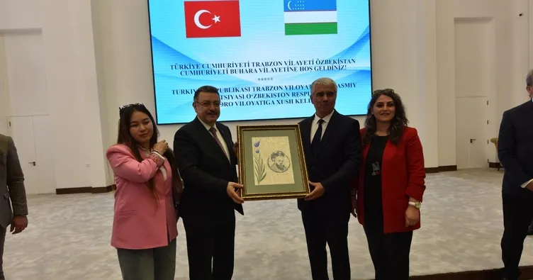 Trabzon ile Buhara kardeş şehir oldu