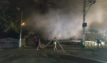 Van’da iş yerinde korkutan yangın: 1 saatlik müdahalenin ardından söndürüldü