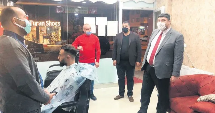 Başkan Oğuz esnafın yanındayız