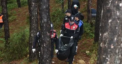 Komandolar ve polisler ormandan çöp topladı