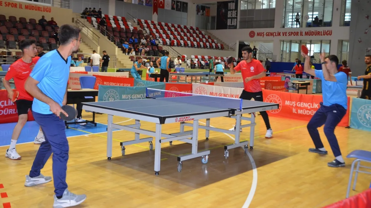 Muş'ta, Masa Tenisi Turnuvası Bölge Grup Elemeleri başladı! musta masa tenisi turnuvasi bolge grup elemeleri basladi 1713966328580