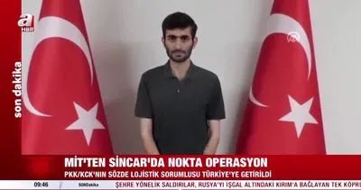 SON DAKİKA: MİT’ten nokta operasyon! Terör örgütü PKK’nın sözde lojistik sorumlusu yakalandı | Video