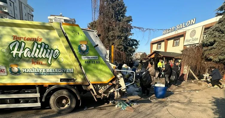 Haliliye’den Adıyaman’a temizlik desteği