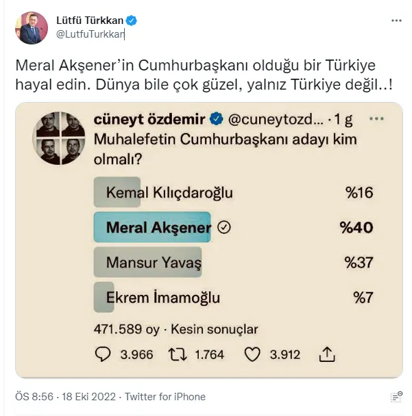 Son dakika | 6’lı masada yeni kriz; Akşener de adaylığa soyundu