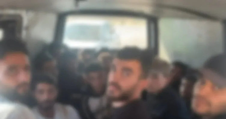 Hatay’da 20 düzensiz göçmen yakalandı