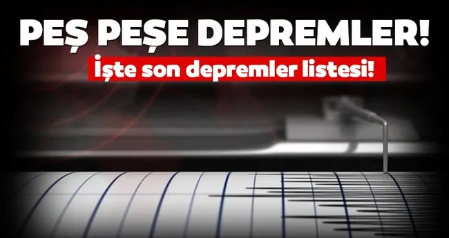 Son Dakika Istanbul Da Bir Deprem Daha Oldu Kandilli Rasathanesi Ile Son Depremler Listesi Son Dakika Haberler