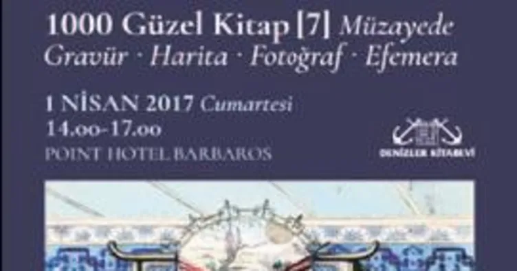 Denizler Kitabevi’nden nefes kesen müzayede