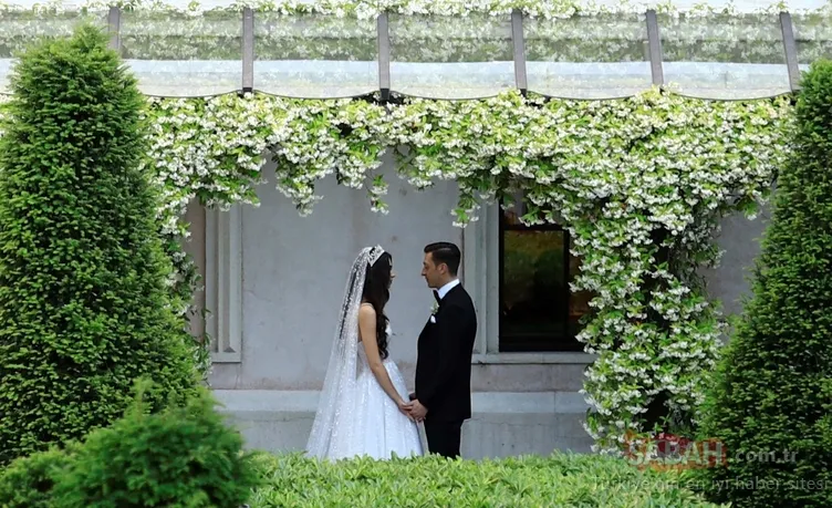 Amine Gülşe ve Mesut Özil'in düğününe ünlü isimler akın etti!